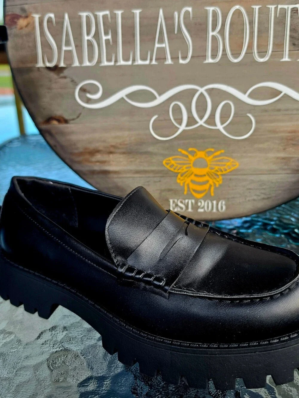 DREAM PAIRS Women's Platform Loafers